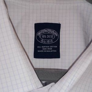 Brooks Brother Men Shirts Size 18 1/2 34/35
